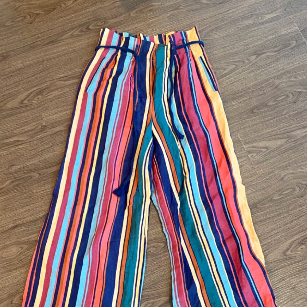 Farm Rio x Anthropologie Women's Paperbag Pants